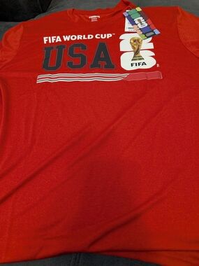 FIFA World Cup USA Red Graphic Tee